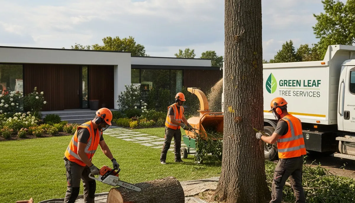 Professional landscaping and tree removal in Cincinnati, OH by Chop Chop Tree experts